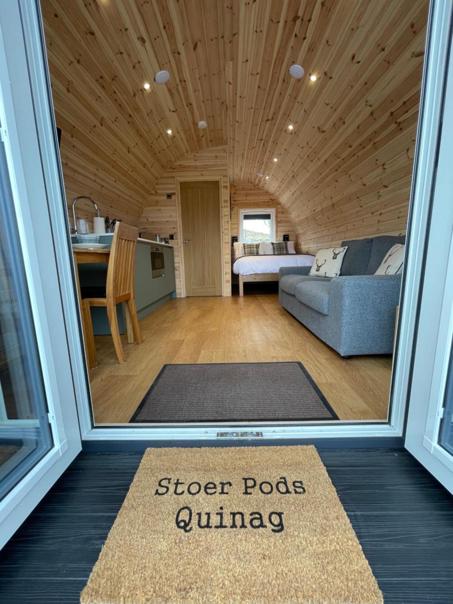 הוילה לוכינבר Stoer Pods - Quinag Pod מראה חיצוני תמונה